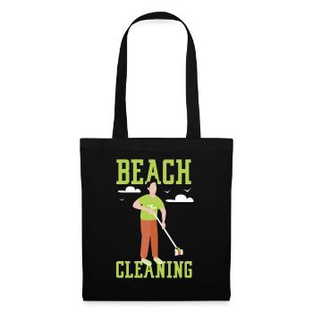 Beach Cleaning Beaches Beach Beach Clean Up - Tote Bag - black - Front