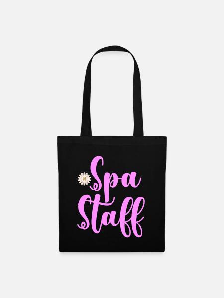 Spa Staff 4 - Stoffbeutel - Schwarz