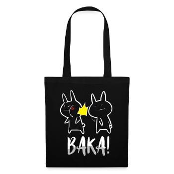 Anime Merch - Baka - Tote Bag - black - Front