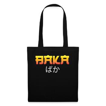 Anime Series Anime Merch Baka - Tote Bag - black - Front
