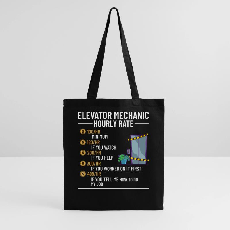 Elevator Elevator Technician Elevator Elevator Tote Bag