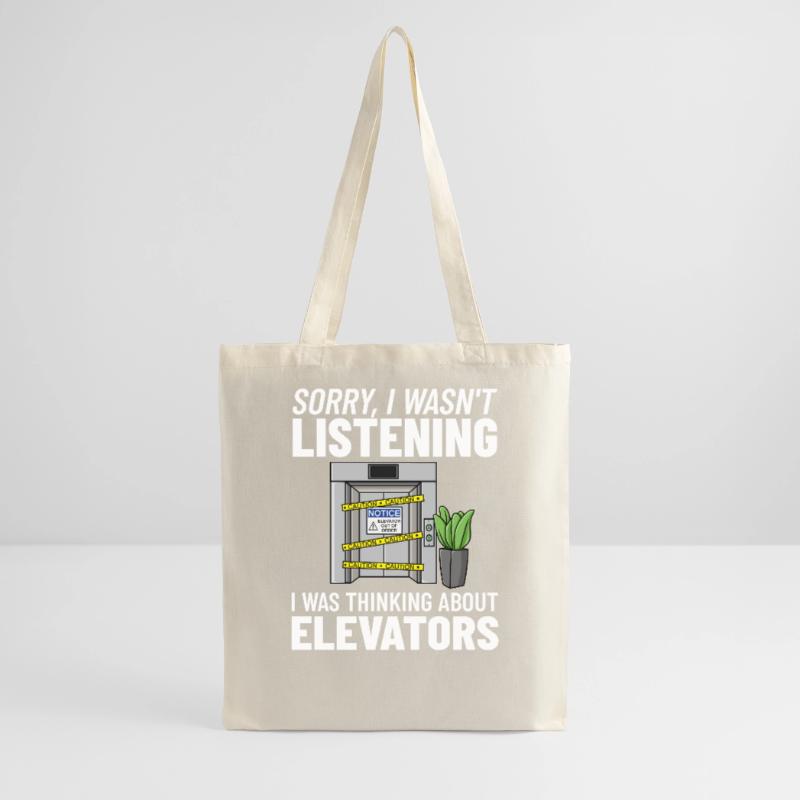Elevator Elevator Technician Elevator Elevator Tote Bag