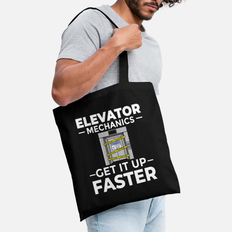 Elevator Elevator Technician Elevator Elevator Tote Bag