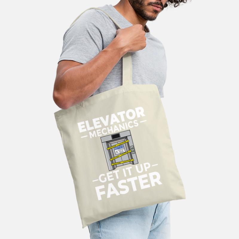 Elevator Elevator Technician Elevator Elevator Tote Bag