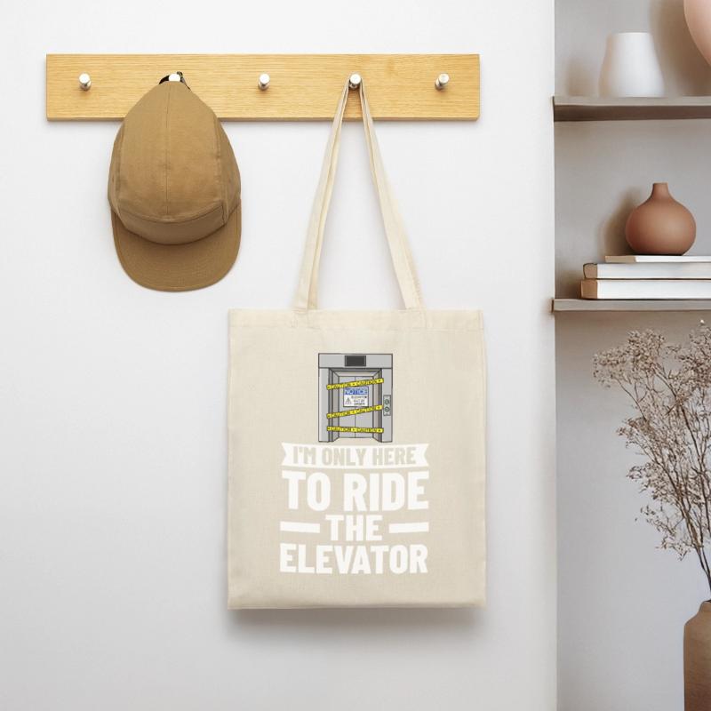 Elevator Elevator Technician Elevator Elevator Tote Bag
