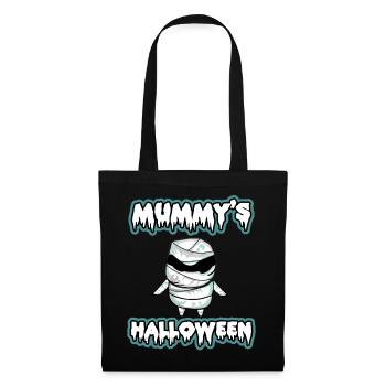 Halloween Mummy Mothers Costume - Tote Bag - black - Front