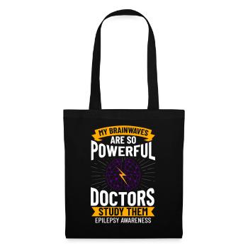 Epilepsy Convulsive disease Epileptic seizure - Tote Bag - black - Front