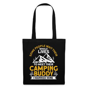 Cool Camping Buddies Gift Camping Buddy - Tote Bag - black - Front