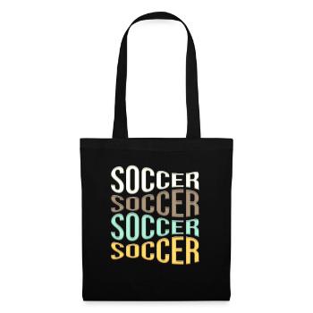 Fußball - Stoffbeutel - Schwarz - Vorne