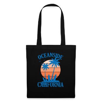 Oceanside California Surfing - Tote Bag - black - Front