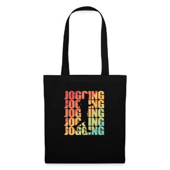 Jogging Racing Fitness Sports Running - Sac en tissu - noir - Devant