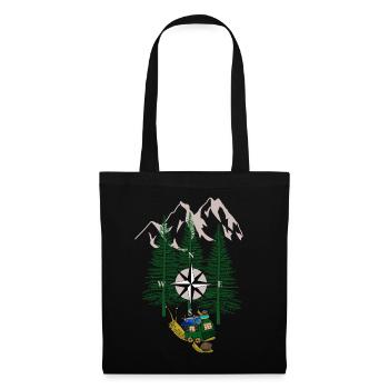 Holiday Family Holiday Leisure Family Schnecke - Tote Bag - black - Front