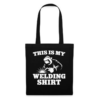 Soudeur Soudeur Vintage C’est mon - Sac en tissu - noir - Devant