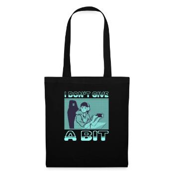 Retro Gaming Gamer Pixel Look - Tote Bag - black - Front