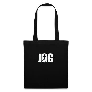 Jog Jogging Fitness Sports Running - Tote Bag - black - Front