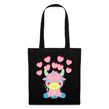 Idée cadeau chaleureux enfants tout-petits bébé - Sac en tissu - noir - Devant