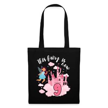This fairy is now 9 Magic Castle 9. - Tote Bag - black - Front