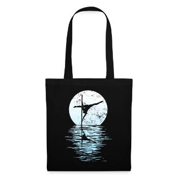 Pole Dance Dancer, Pole Dance, Pole Dancing - Sac en tissu - noir - Devant