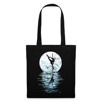 Pole Dance Dancer, Pole Dance, Pole Dancing - Sac en tissu - noir - Devant