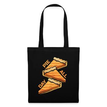 Pumpkin Pie All Day On Thanksgiving - Tote Bag - black - Front