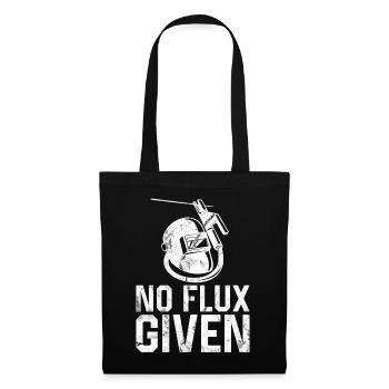 Welder Welding Pun Vintage No Flux - Tote Bag - black - Front