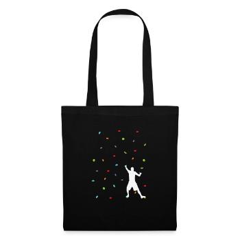 Bouldering Hobby Escalade Force et Fitness - Sac en tissu - noir - Devant