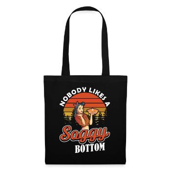Cake Nobody Likes a Soggy Bottom Baking - Tote Bag - black - Front
