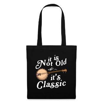 Chemises Banjo Pour Hommes Bluegrass Appalachia Folk - Sac en tissu - noir - Devant