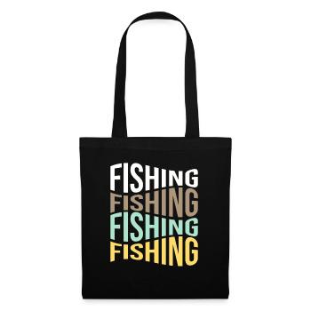 Angling - Tote Bag - black - Front