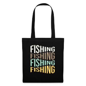 Angling - Tote Bag - black - Front