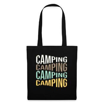 camp - Sac en tissu - noir - Devant