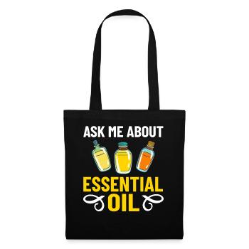 Essential Oil Diffuser Aromatherapy Plants - Tote Bag - black - Front
