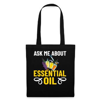 Essential Oil Diffuser Aromatherapy Plants - Tote Bag - black - Front