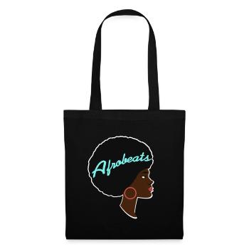 Pride Arobeats Black history musik - Stoffbeutel - Schwarz - Vorne