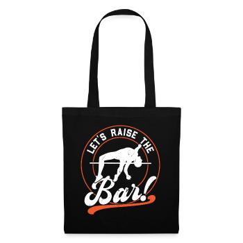Let's raise the bar - Tote Bag - black - Front