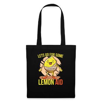 Allons-y pour un peu de Lemon Aid Lemon First Responder Doctor - Sac en tissu - noir - Devant