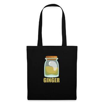 Ginger Spice Goût Cuisine - Sac en tissu - noir - Devant