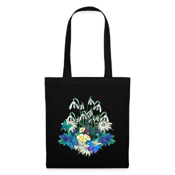 Spring Garden Nature Nature lover Hobby Gardener - Tote Bag - black - Front