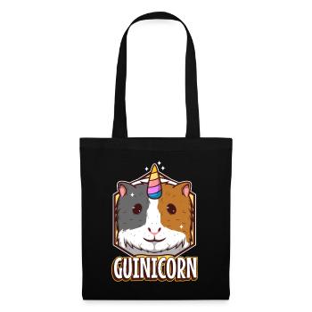 Guinicorn - Stoffbeutel - Schwarz - Vorne