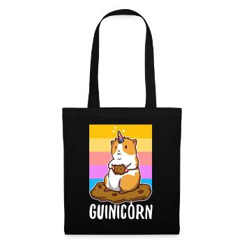 Guinicorn - Stoffbeutel - Schwarz - Vorne