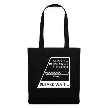 Presque une chemise d’inhalothérapeute, chargement - Sac en tissu - noir - Devant
