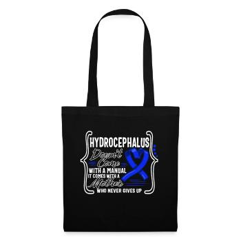Chemise de sensibilisation à l’hydrocéphalie, ne vient pas avec - Sac en tissu - noir - Devant