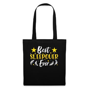 Meilleure nuit de tous les temps nuit de fête - Sac en tissu - noir - Devant