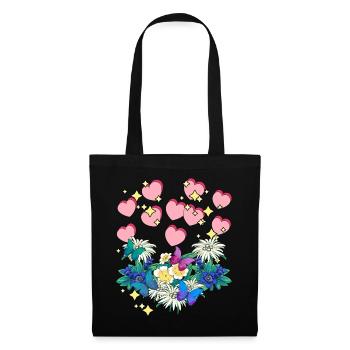 Idée cadeau de félicitations pour la fête des mères - Sac en tissu - noir - Devant