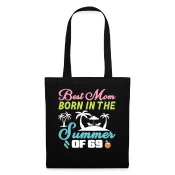 Best mother born in summer 69 - summer - Tote Bag - black - Front