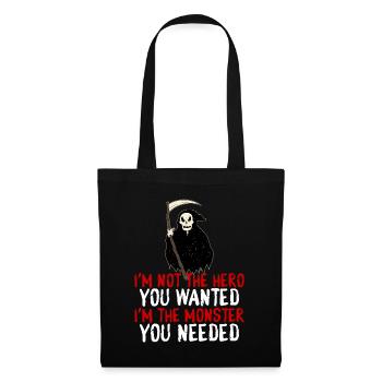 Not The Hero You Wanted, The Monster You Needed 4 - Stoffbeutel - Schwarz - Vorne