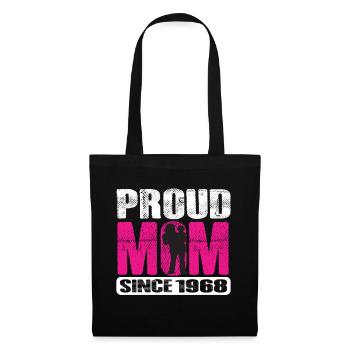 Proud Mom Since 1968 - Stoffbeutel - Schwarz - Vorne