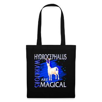 Hydrocephalus Awareness Shirt, Warriors Are - Tote Bag - black - Front