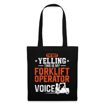 Certified Forklift Truck Operator - Tote Bag - black - Front