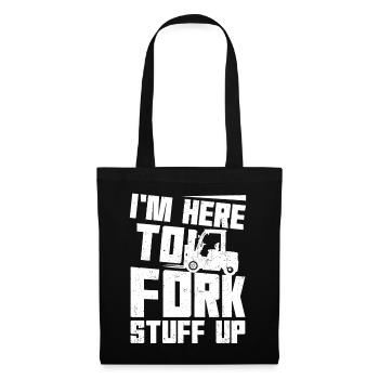 Certified Forklift Truck Operator - Tote Bag - black - Front